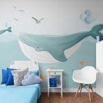 Papier Peint Enfant Baleine