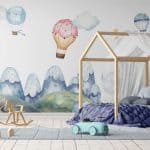 Papier Peint Montgolfière