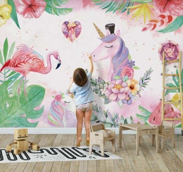 Papier Peint Licorne