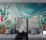 Papier Peint Marbre Tropical