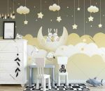Papier Peint Chambre D'enfant Petit Lapin