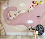 Papier-peint-éléphant