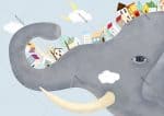 Papier-peint-éléphant