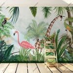 Papier Peint Chambre D'enfant Safari