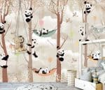 Papier peint enfant Panda
