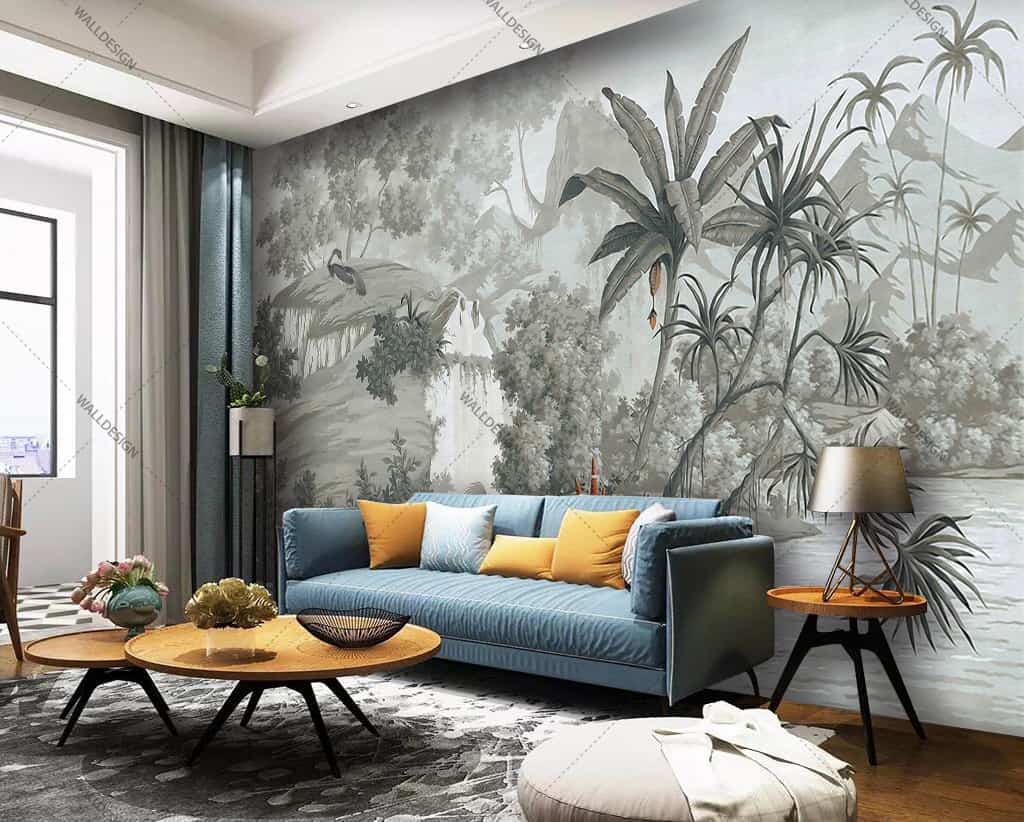 Papier Peint Jungle Contrast Papier Peint Jungle Contrast
