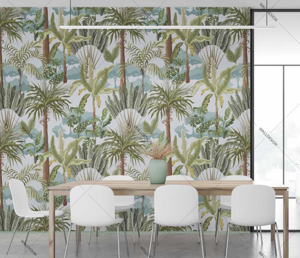 Papier Peint Tropical Paradise Papier Peint Tropical Paradise