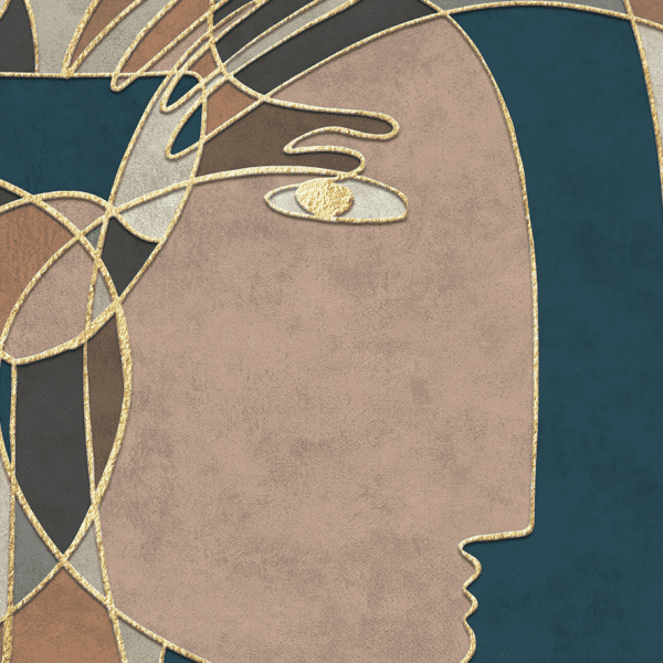 Papier peint visages haut de gamme Innerline
