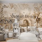 papier-peint-animaux-de-la-jungle