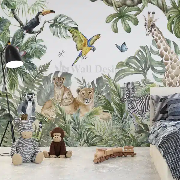 Papier Peint Animaux De La Savane
