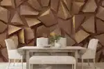 Papier Peint Bois 3D