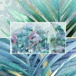 Papier Peint Plantes Tropicales Luxueuses