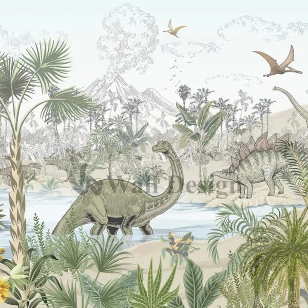 Papier Peint Dinosaures