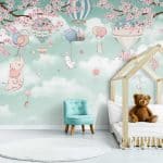 Papier Peint Baby Elephant