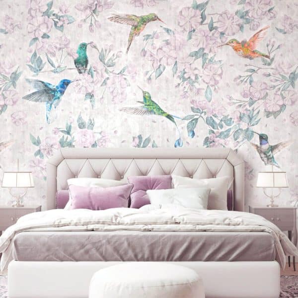 Papier Peint Colibri