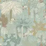 Papier peint texturé à feuillage floral. – Image 3