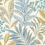 Papier peint feuilles tropicales