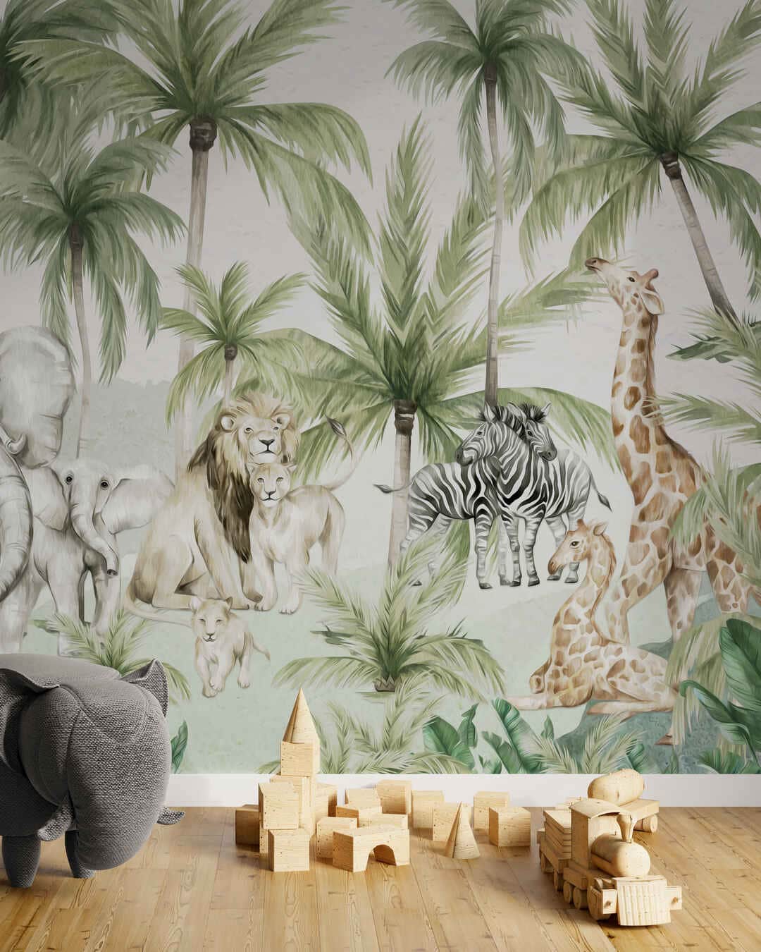Papier Peint Safari Savane Papier Peint Safari Savane
