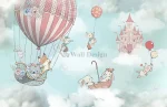 Papier Peint Enfant Voyage Enchanté dans le Ciel – Image 2