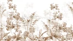 Papier Peint Sépia Botanica – Image 2