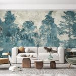 Papier Peint Forêt Scandinave