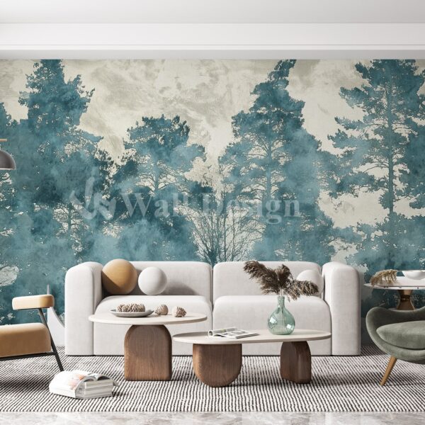 Papier Peint Forêt Scandinave