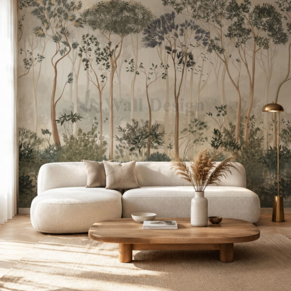 Papier Peint Forêt Enchantée