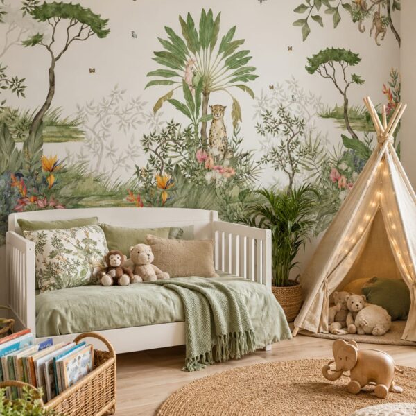 Papier Peint Safari Enchanté